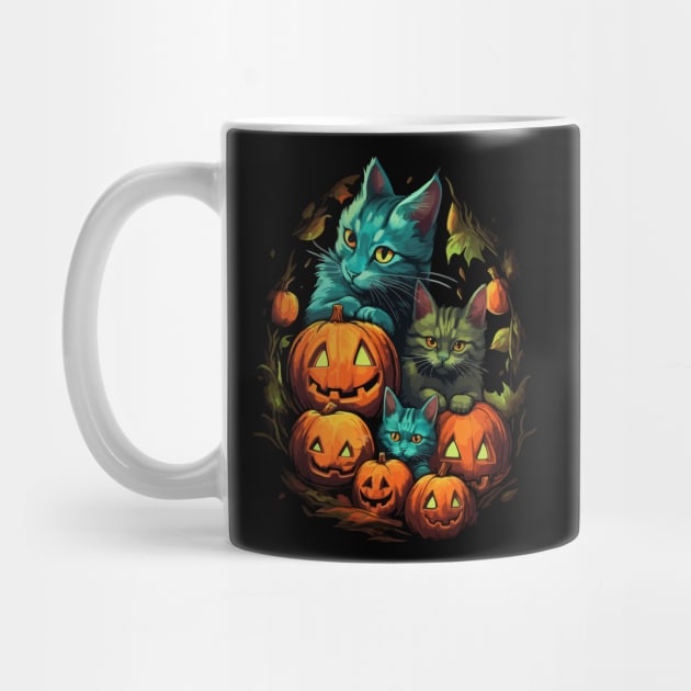 Halloween Cute Black Cats Lover by Ramadangonim